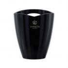 Vinata Liera wijnkoeler - zwart - 3.5 L