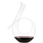 Vinata decanter Roma vooraanzicht met rode wijn